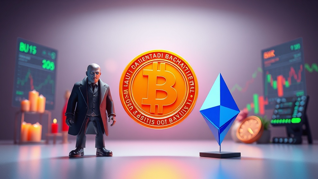 Cryptocurrency news visual illustration: $265M in Crypto Shorts Liquidated After Trump Hints at End of Iran War