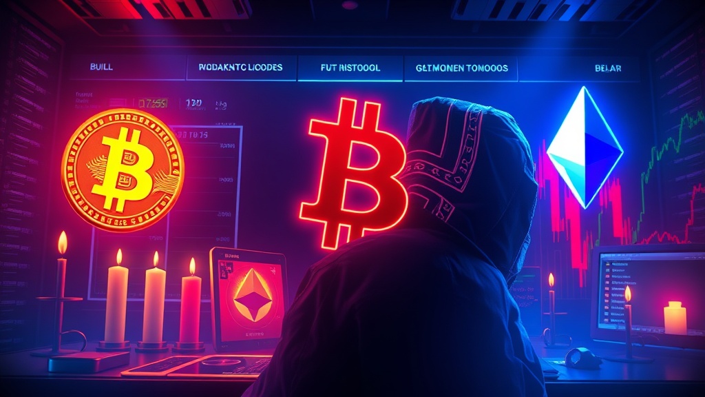 Bitcoin and Major Altcoins Face Sharp Downturn as Bearish Pressure Mounts