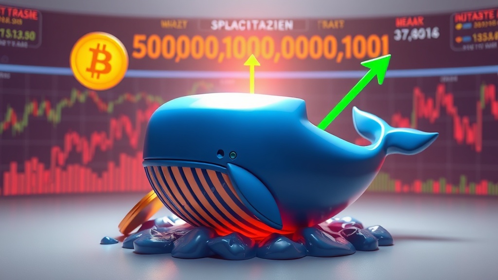 Crypto market meme illustration showing 500,000,000 USDT Whale Transfer to Binance Sparks Market Speculation Sentiment - 500,000,000, USDT, Whale, Transfer