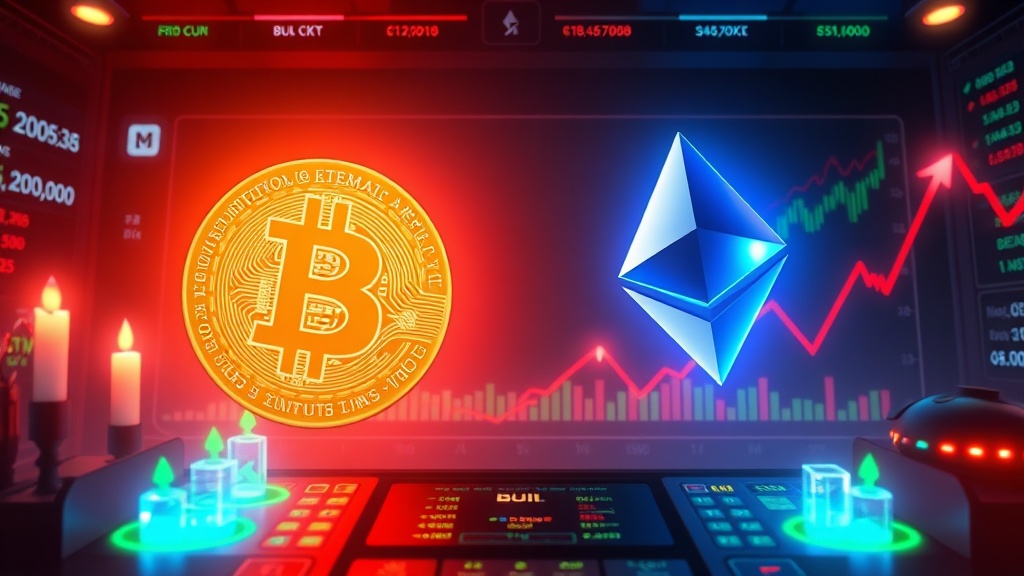Crypto market meme illustration showing Bitcoin and Ethereum Rally Fueled by Institutional Buying and Short Squeeze - Bitcoin, Ethereum, Rally, Fueled