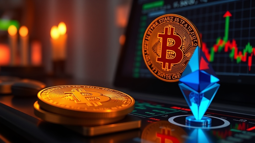 Cryptocurrency news visual illustration: Bitcoin Bounces to $72.5K Amid US Strait of Hormuz Blockade, But Traders Warn of 'Bart Simpson' Reversal