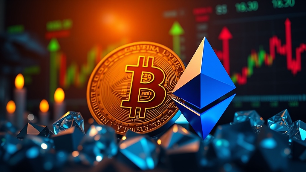 Cryptocurrency news visual illustration: Bitcoin Erases Weekend Decline, Returns to $73,400 as Oil Retreats Under $100