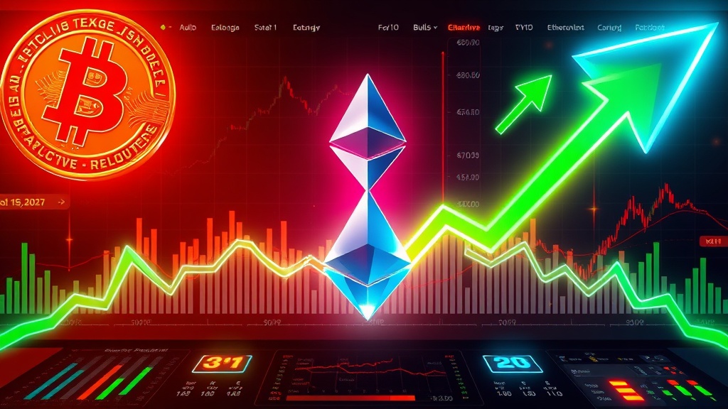 Crypto market meme illustration showing Bitcoin, Ethereum, XRP Rally on Geopolitical Relief and Technical Breakouts - Bitcoin,, Ethereum,, Rally, Geopolitical