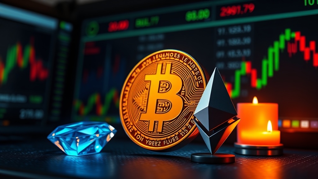 Cryptocurrency news visual illustration: Bitcoin Holds Above $74,000 as Altcoins Pull Back Amid Global Risk Recovery