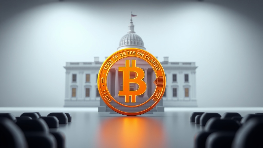 Cryptocurrency news visual illustration: CLARITY Act Senate Vote 2026 White House 'Cautiously Optimistic' as Stablecoin Compromise Clears Path