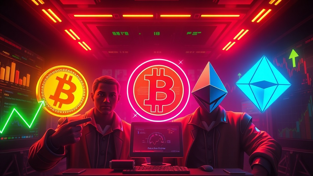 Crypto Market Shows Divergent Moves as Top Gainers Rise Sentiment