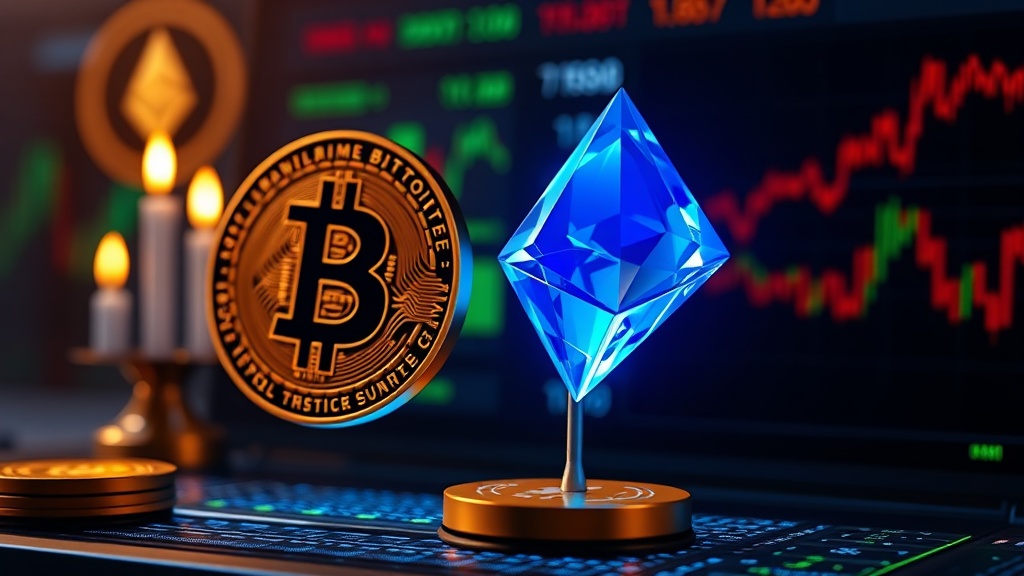 Cryptocurrency news visual illustration: Ether-Bitcoin Ratio Bounces from 2026 Lows, Signaling Potential Crypto Recovery