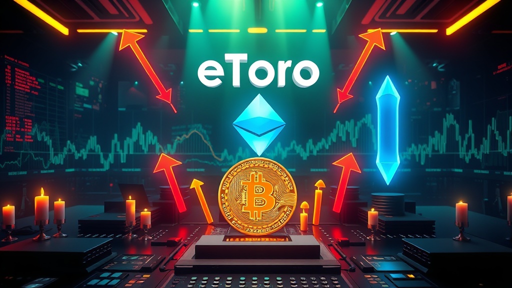 Cryptocurrency news visual illustration: eToro Acquires Crypto Wallet Zengo for $70M to Expand DeFi Business