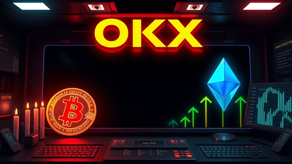 Cryptocurrency news visual illustration: OKX Launches Regulated X-Perps Across Europe, Targeting $18.6T Derivatives Market