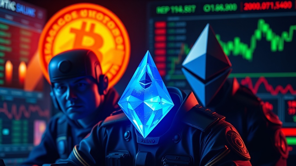 Cryptocurrency news visual illustration: Operation Atlantic A Real-Time Crackdown on Crypto Scam Networks