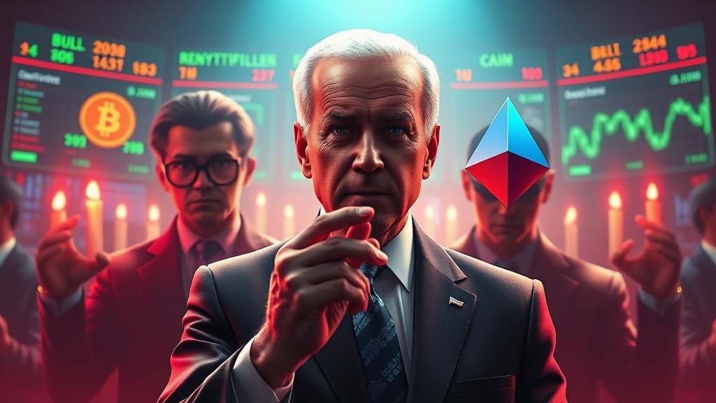 Cryptocurrency news visual illustration: Regulation by Hostility The Real Legacy of Biden-Era Crypto Policy