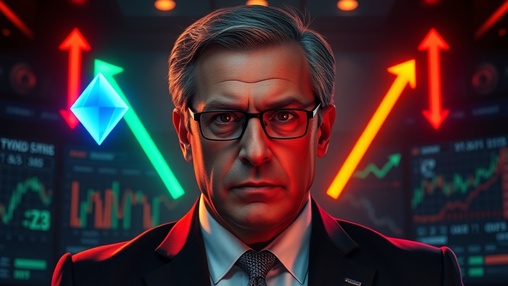 Cryptocurrency news visual illustration: Todd Blanche, Author of DOJ Crypto Enforcement Memo, Named Interim Attorney General Amid Ethics Scrutiny