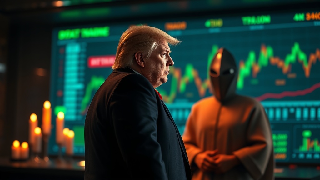 Cryptocurrency news visual illustration: Trump's Strait of Hormuz Joint Venture Proposal A Geopolitical Gambit Amid Crypto Market 'Extreme Fear'