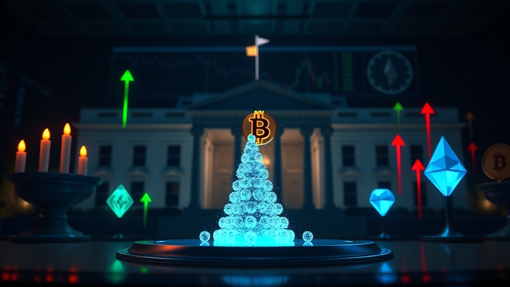 Editorial illustration for crypto news: White House Economists Stablecoin Yield Ban Would Have Minimal Impact on Bank Lending