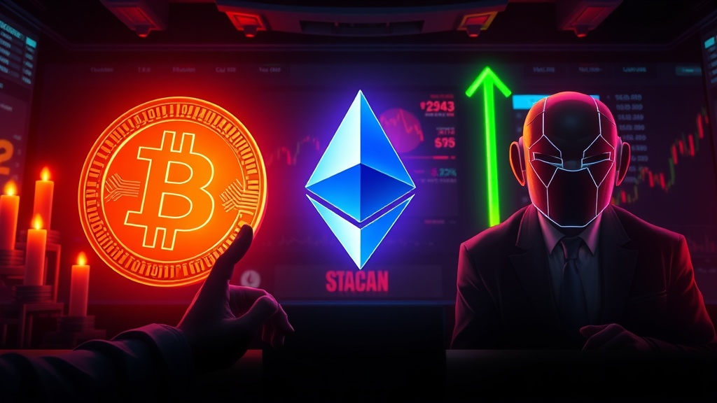 Cryptocurrency news visual illustration: Why Are Bitcoin, Ethereum and XRP Prices Surging Today?