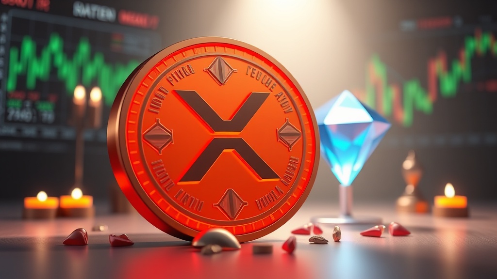 Cryptocurrency news visual illustration: XRP Perpetual Futures Open Interest Plummets 96% From Peak, Signaling Market Slump