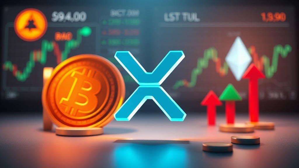 Cryptocurrency news visual illustration: XRP Price Hits $1.41 After Rakuten Integration, Sparking Presale vs. Large-Cap Debate