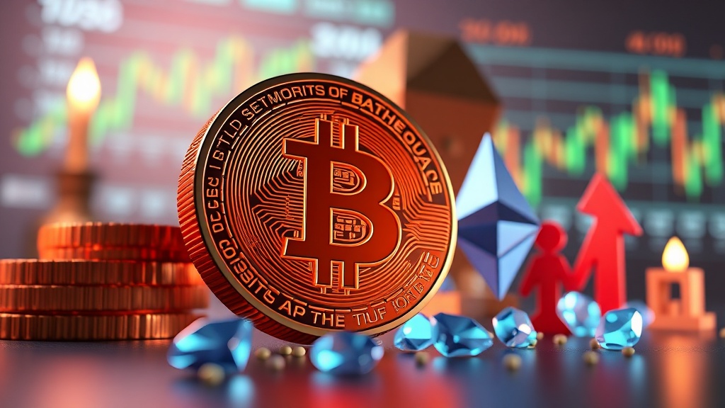 Cryptocurrency news visual illustration: Ark Invest Predicts Bitcoin Market Cap to Reach $16 Trillion by 2030 on Institutional Demand